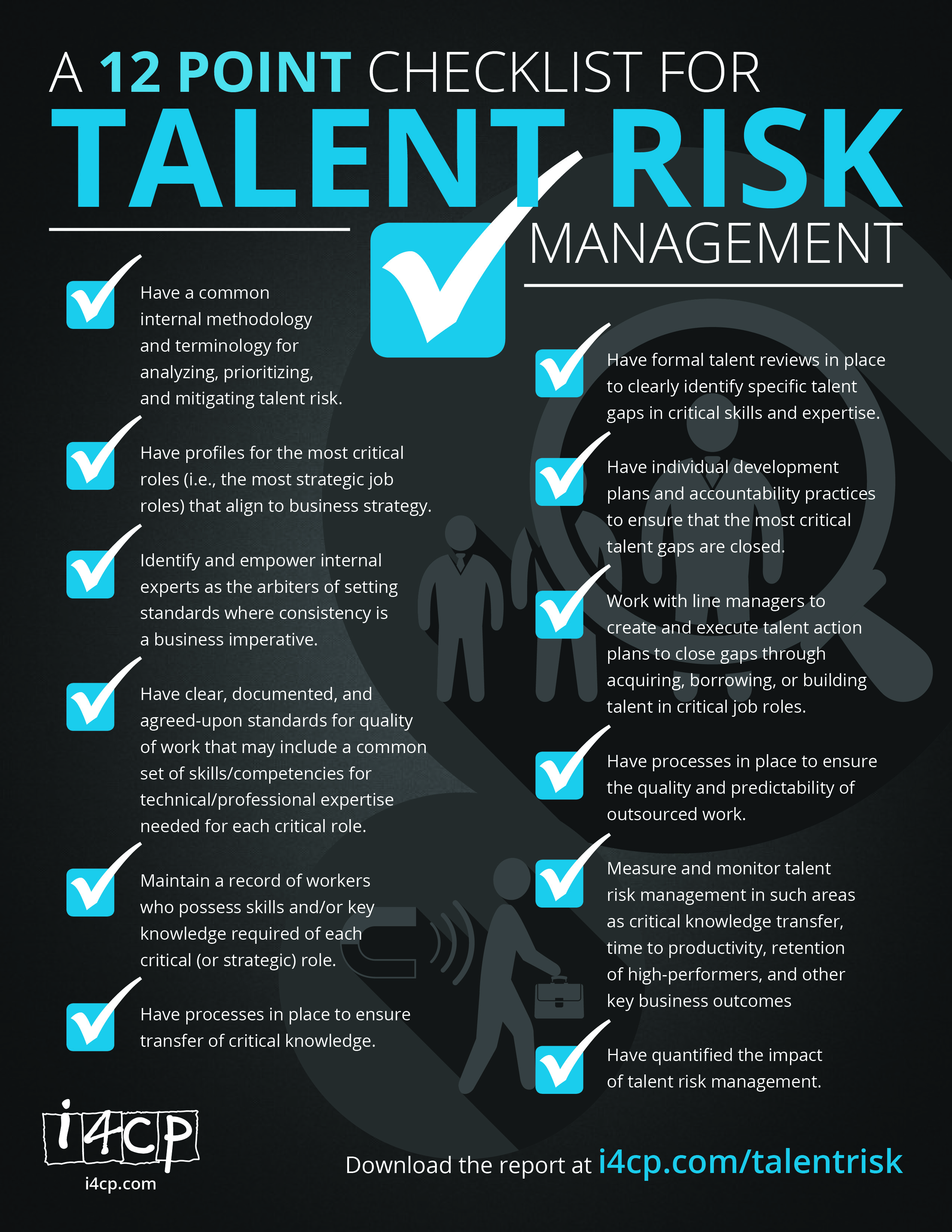 12 Steps to Manage Talent Risk