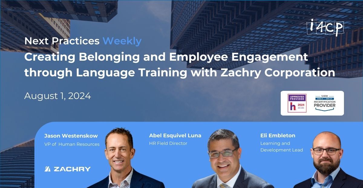 Creating Belonging and Employee Engagement through Language Training with Zachry Corporation