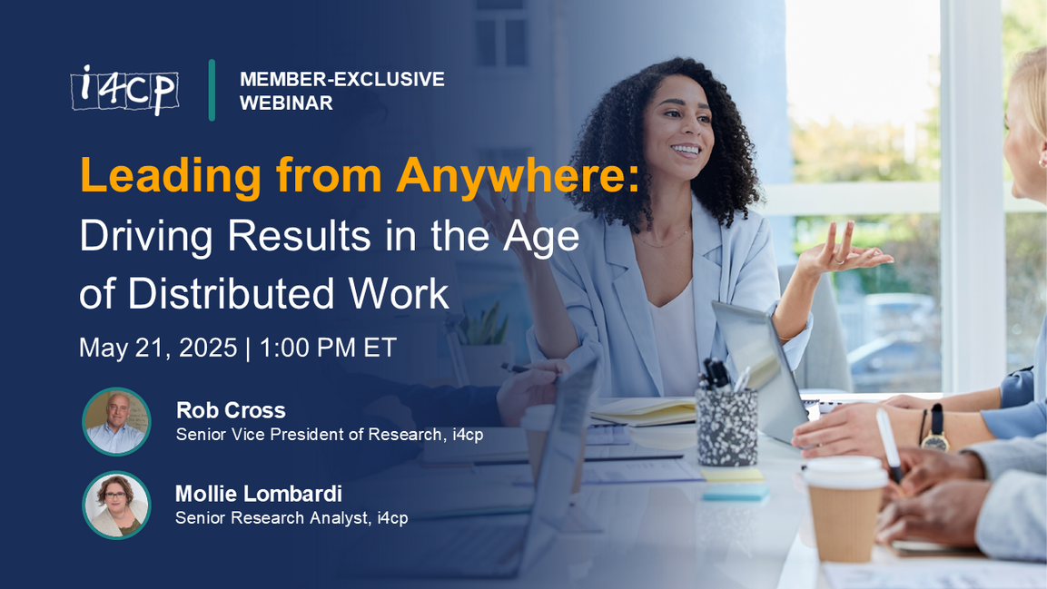 Webinar - Leading from Anywhere: Driving Results in the Age of Distributed Work