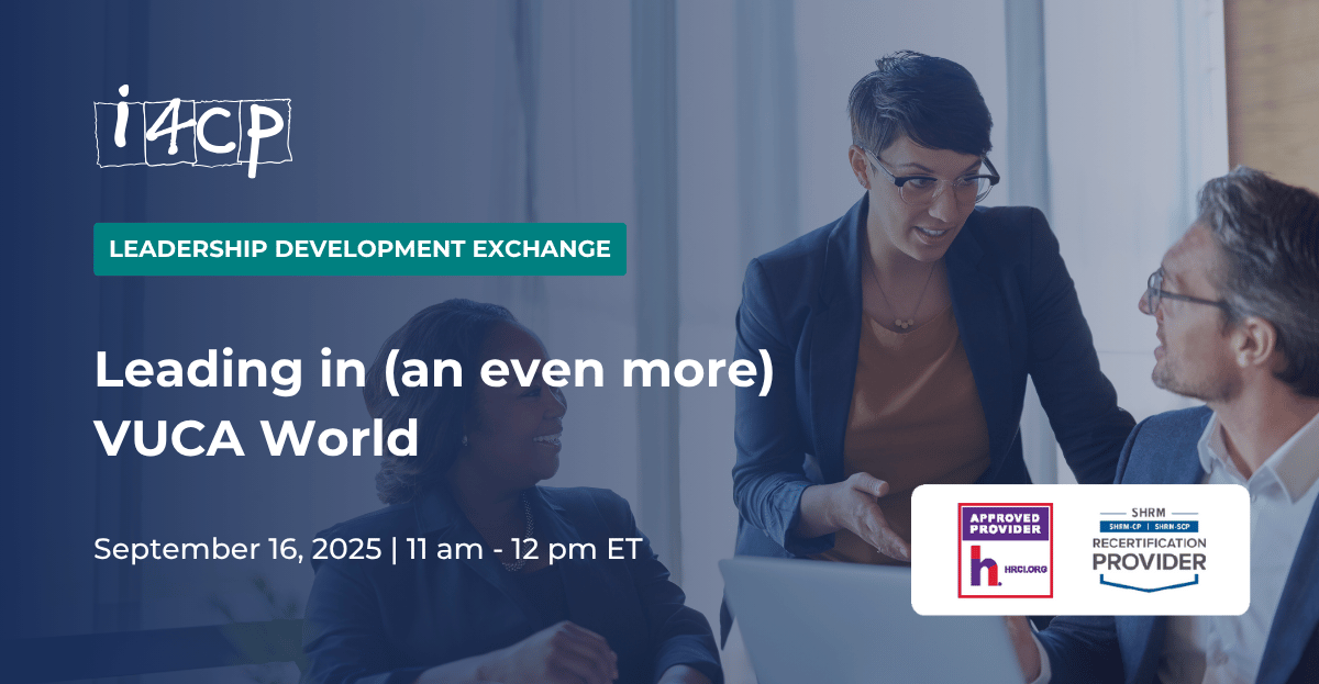 Leadership Development Exchange Sept 16 VUCA World Hero