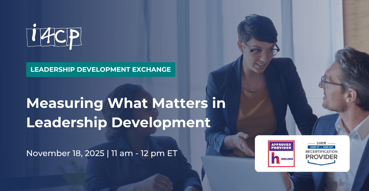 Leadership Development Exchange November 18 Measuring What Matters Hero