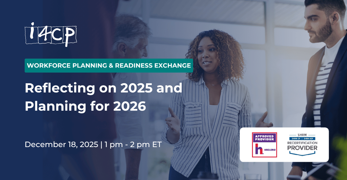 Workforce Planning Readiness Exchange December 18 Reflecting on 2025 Hero