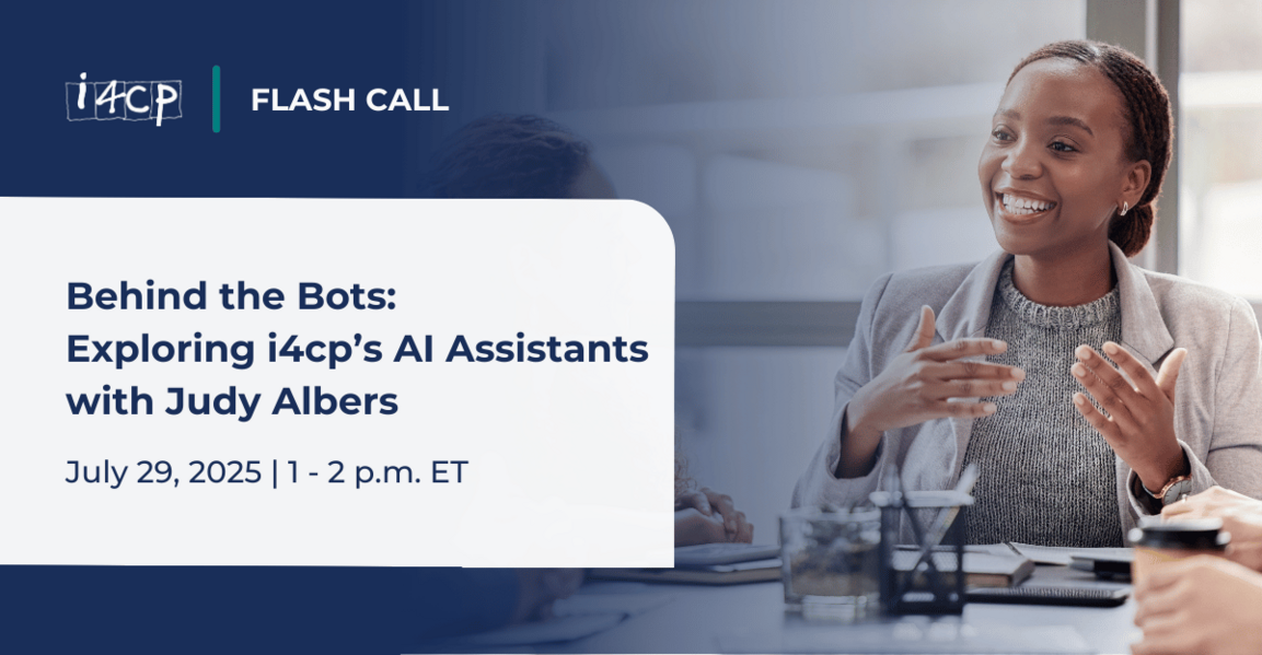 Behind the Bots: Exploring i4cp’s AI Assistants with Judy Albers - Flash Call