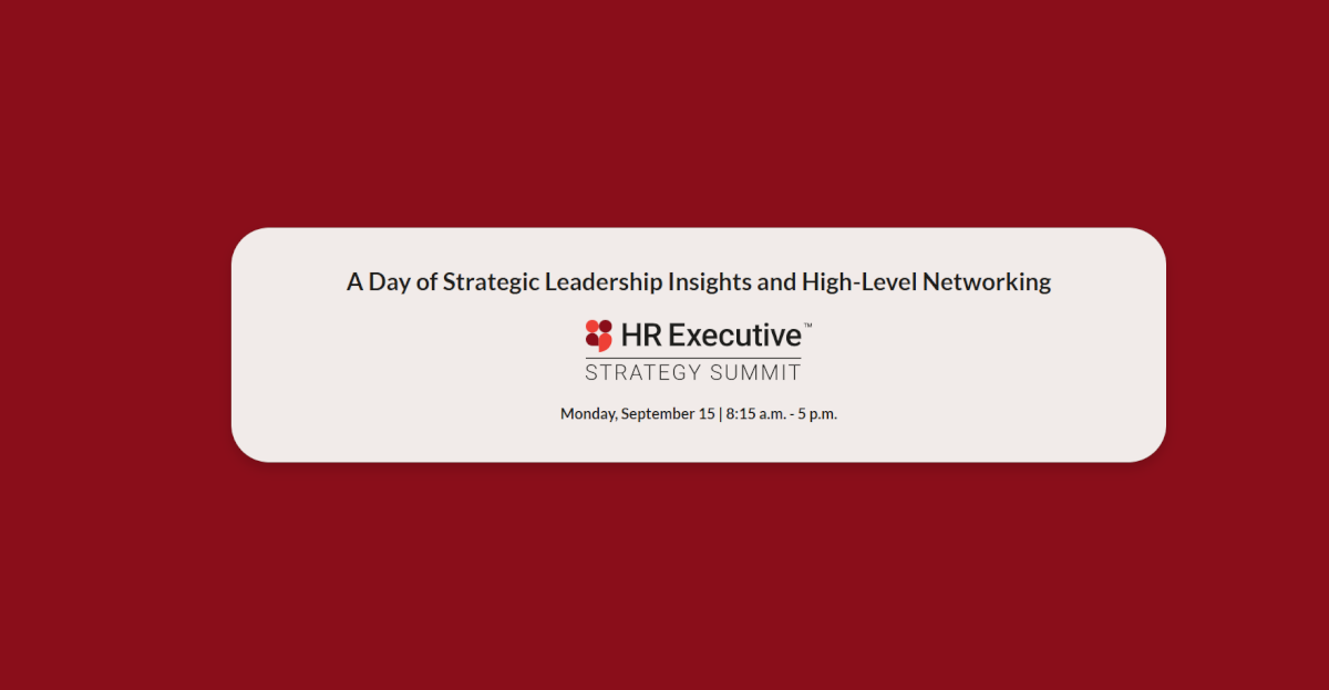 A Day of Strategic Leadership Insights and High Level Networking HR Exec hero
