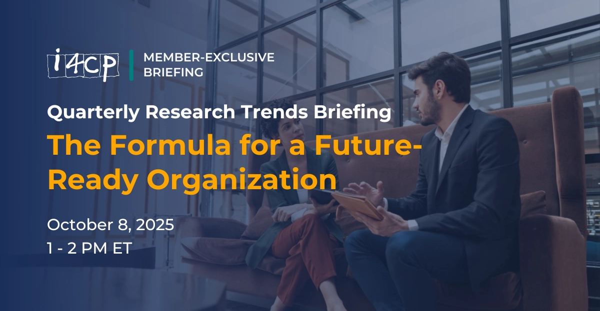 The Formula for a Future Ready Organization Quraterly Research Trends Briefing hero