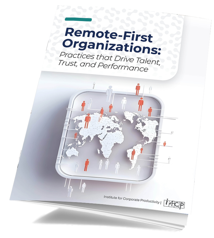 Remote-first organizations 3D illustration