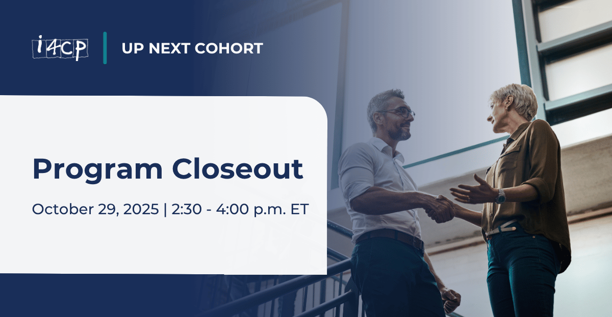 Up Next Cohort   1029 program closeout hero