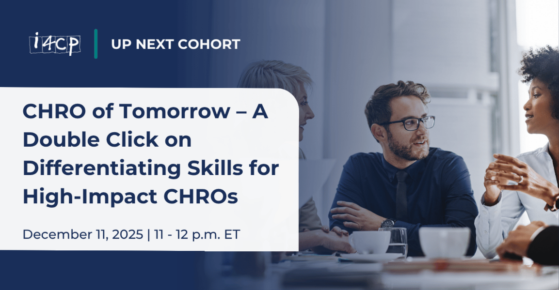 CHRO of Tomorrow – A Double Click on Differentiating Skills for High-Impact CHROs