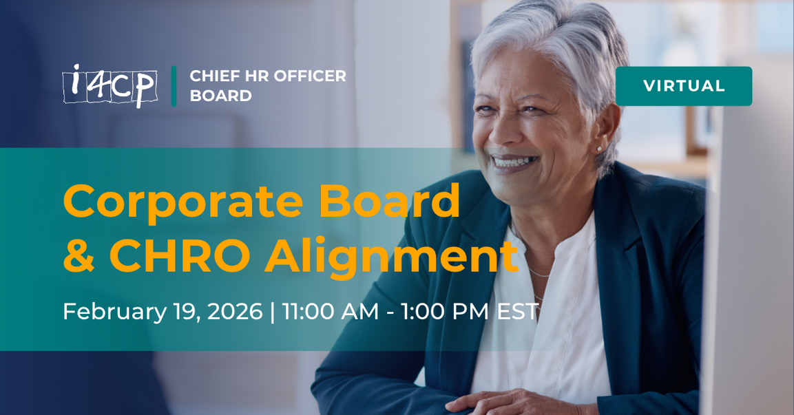 Chief HR Officer Board Virtual Meeting - Corporate Board & CHRO Alignment