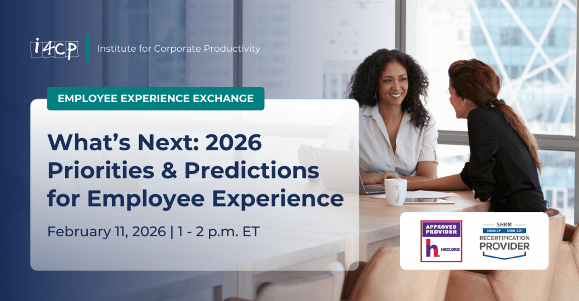 What’s Next: 2026 Priorities & Predictions for Employee Experience - Employee Experience Exchange