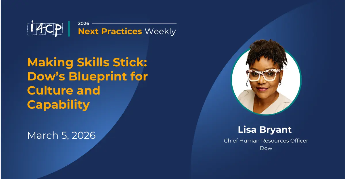 2026 Next Practices Weekly   Making Skills Stick Dow’s Blueprint for Culture and Capability Hero