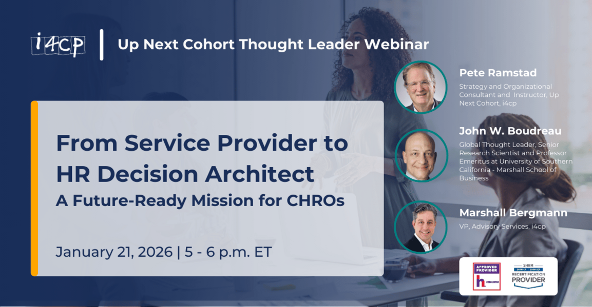 From Service Provider to HR Decision Architect - A Future-Ready Mission for CHROs