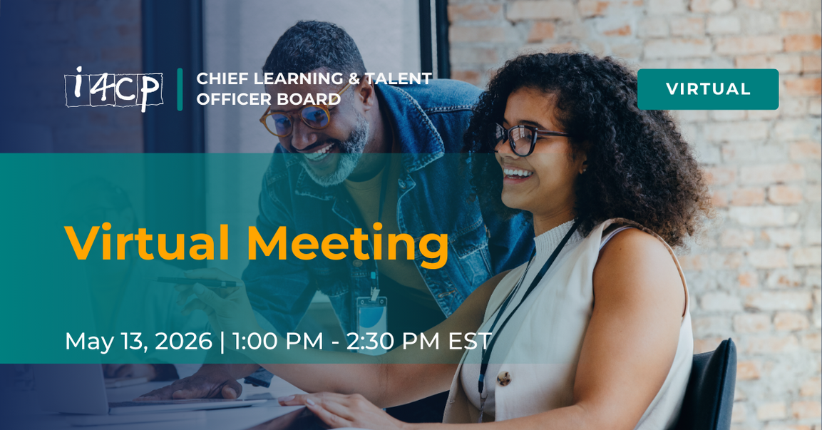 Chief Learning & Talent Officer Board May 2026 Virtual Meeting