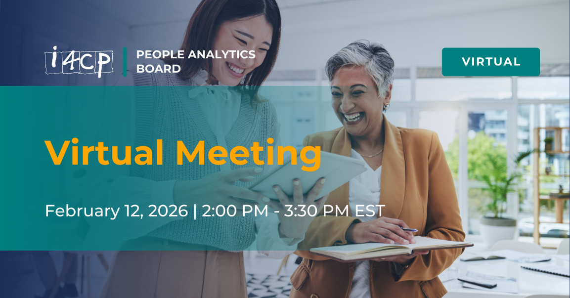 People Analytics Board February 2026 Virtual Meeting