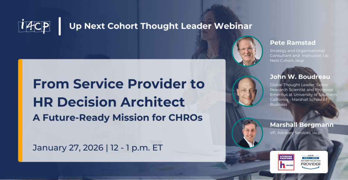 From Service Provider to HR Decision Architect - A Future-Ready Mission for CHROs