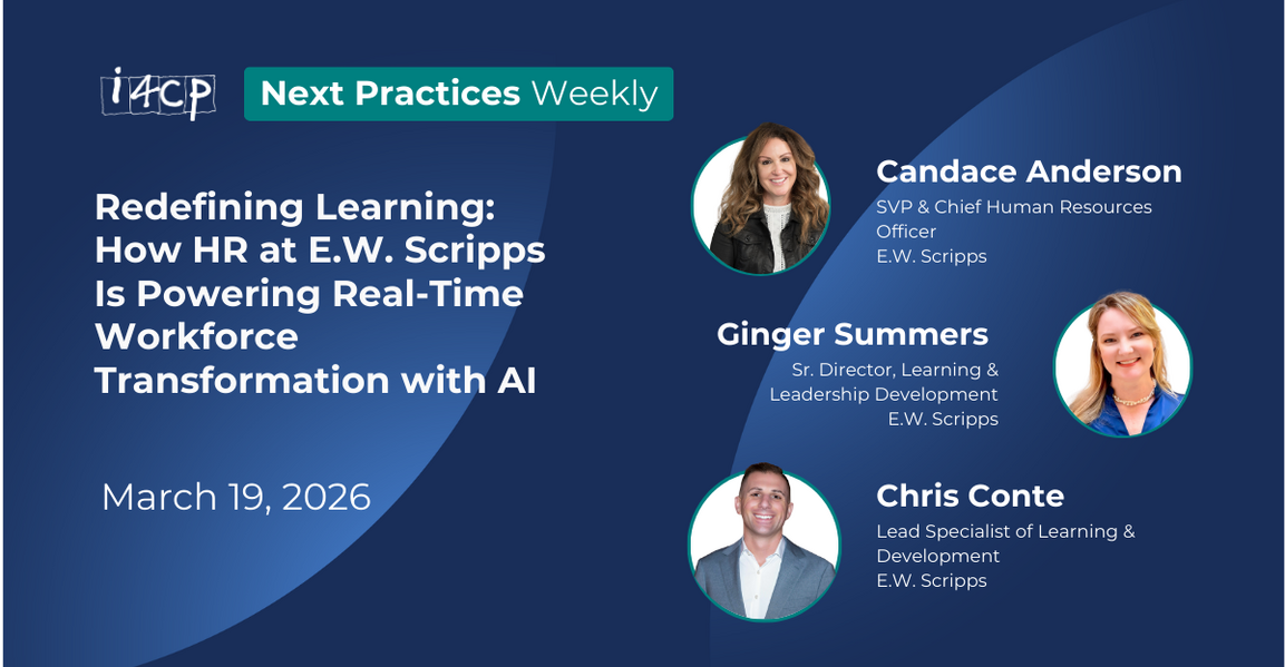 2026 Next Practices Weekly - Redefining Learning How HR at E