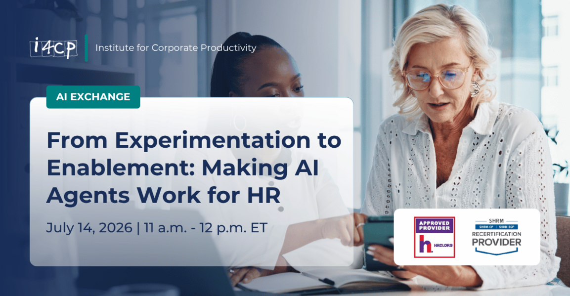 From Experimentation to Enablement: Making AI Agents Work for HR - AI Exchange 2026