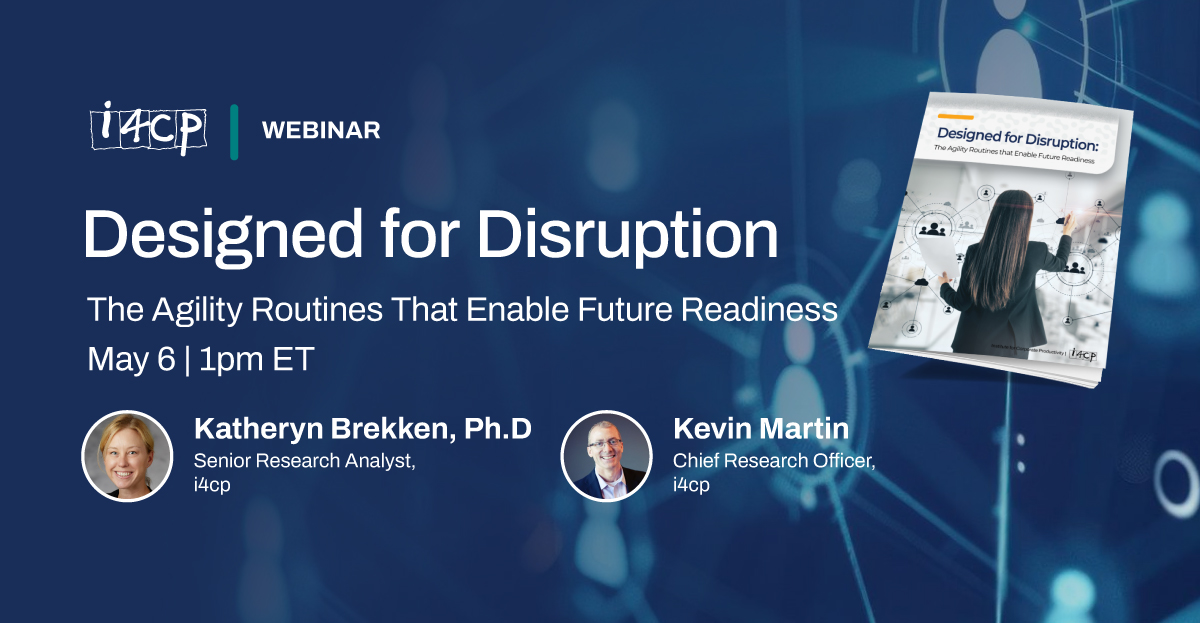 Designed for Disruption: Agility Routines for the Future