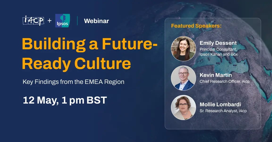 i4cp and Ipsos Building a Future-Ready Culture Webinar (UK) hero
