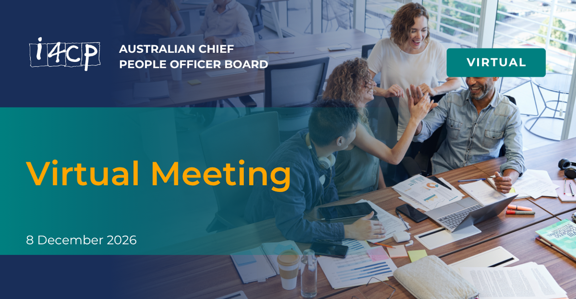 Australian Chief People Officer Board December 2026 Virtual Meeting