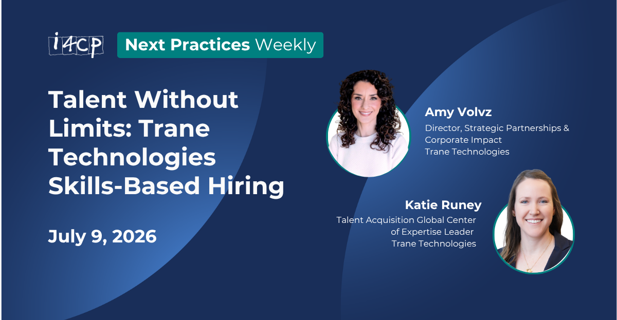2026 Next Practices Weekly   Talent Without Limits  Trane Technologies Skills Based Hiring Hero
