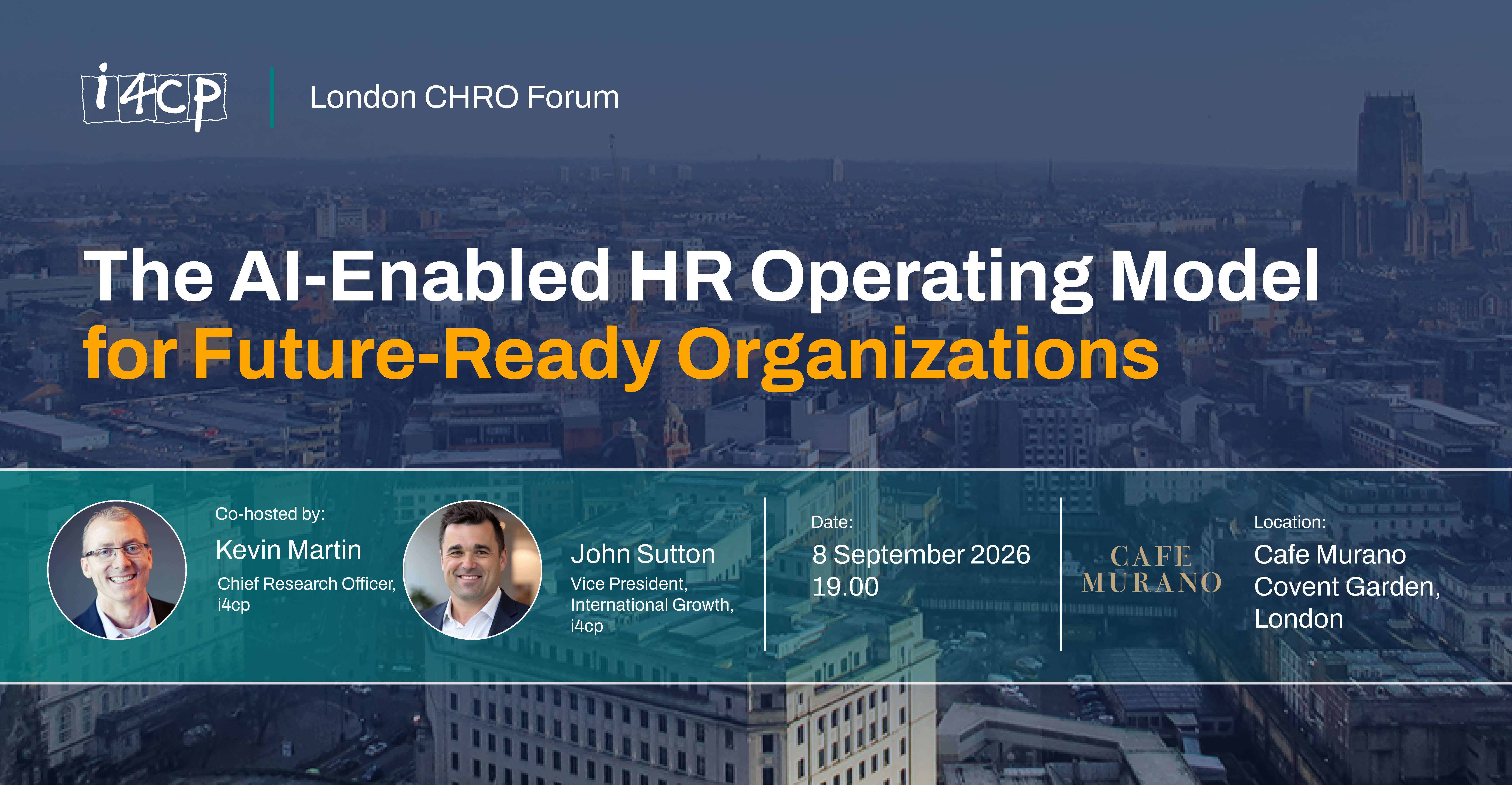 London CHRO Forum Sept 8, 2025 Hero