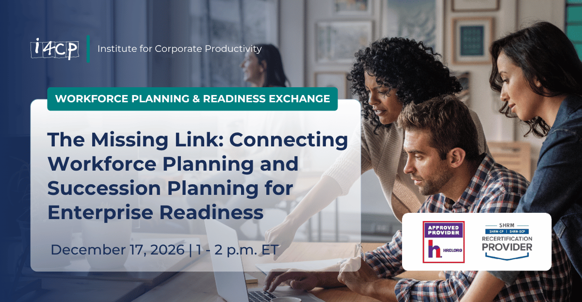 Workforce Planning Readiness Exchange Missing Link 12172026 Hero
