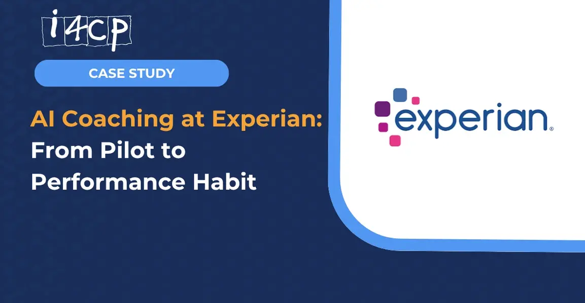 AI Coaching at Experian: From Pilot to Performance Habit